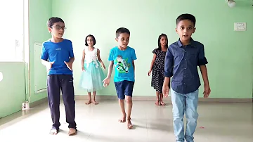 Aggobai daggobai superb dance by daycare kids @ HAPPY HOME