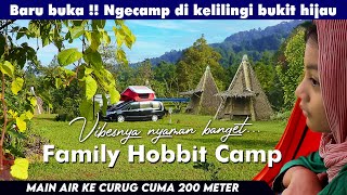 Camping ground Bogor terbaru di Megamendung, campervan bareng keluarga | Family Hobbit Camp Puncak