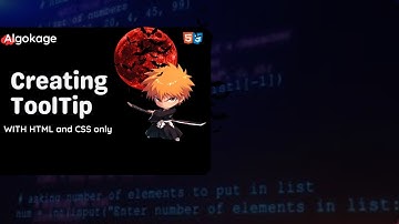 Creative Tooltips Using HTML & CSS Only | Modern Tooltip Design Tutorial