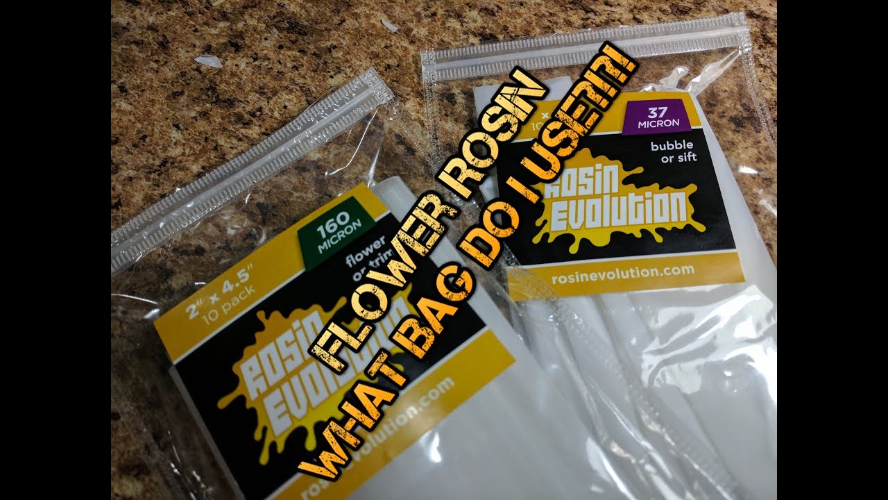 What micron bag should I use for Flower Rosin?!? o_O YouTube