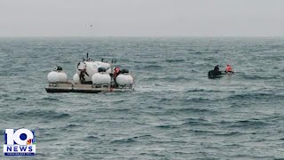 Search underway for missing submarine that takes people to see Titanic