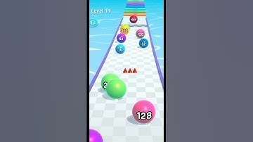 #11 BALL RUN 2048 🎱- All Levels Gameplay Android, iOS #shorts #allgameon4u #gameplay #android #game
