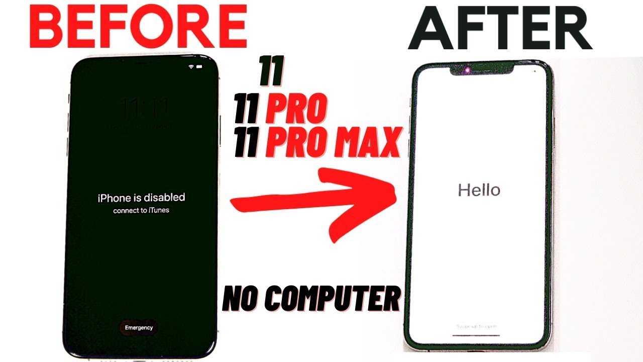 How to Factory Reset iPhone 11/ 11 Pro/ 11 Pro Max Without