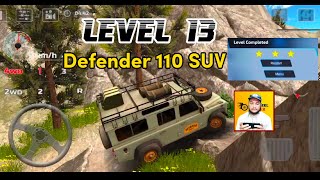 Offroad drive pro level 13|Defender 110 SUV drive|
