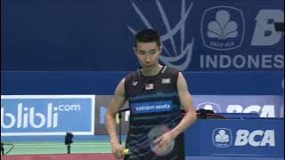BCA Indonesia Open 2017 | Badminton R16 M1-MS | Lee Chong Wei vs Prannoy H. S.