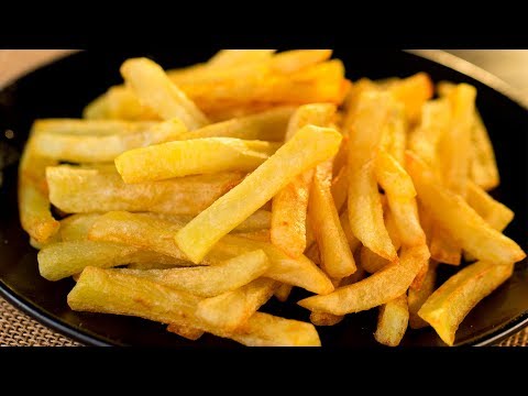 Patatas fritas crujientes − ¡Perfecta receta de los locales de comida rápida! | Gustoso. TV