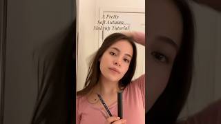 A pretty soft autumn makeup #makeup #tutorial #beauty #maquillaje #softautumn #diymakeup