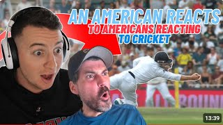 An American Reacts to American Baseball Player Reacting to Cricket's Best Catches @RexyBing