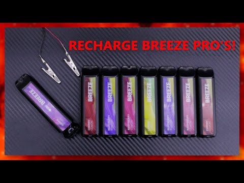 How To Recharge A Breeze Pro Without A Charger