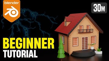 Blender 3D - Create a 3D Isometric HOUSE in 30 minutes | Beginner Tutorial