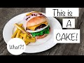 How to Make an In-N-Out Burger Cake (Step by Step Tutorial): PRANK Your Friends!