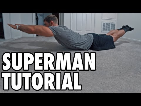 how-to-perform-supermans---bodyweight-exercise-tutorial