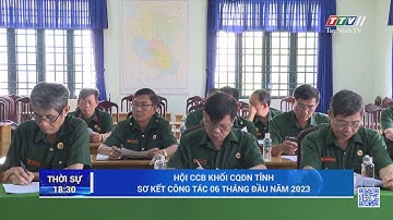 Hội CCB khối CQDN tỉnh, sơ kết công tác 06 tháng đầu năm 2023 | TayNinhTVDVC