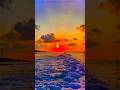 The Ocean 🌊 Sunset 🌅 Coastal Escape #maldives #travel #beachlife