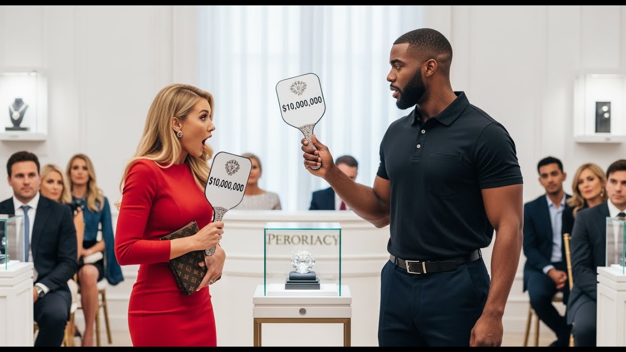Socialite Mocked the Black Mechanic at the Charity Auction—Until He Bid for the $10 Million Diamond