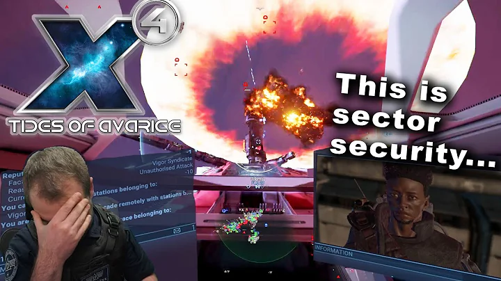 The BIGGEST Fight in my Game! - Last Vigor Syndicate Mission - X4 Tides of Avarice - Captain Collins