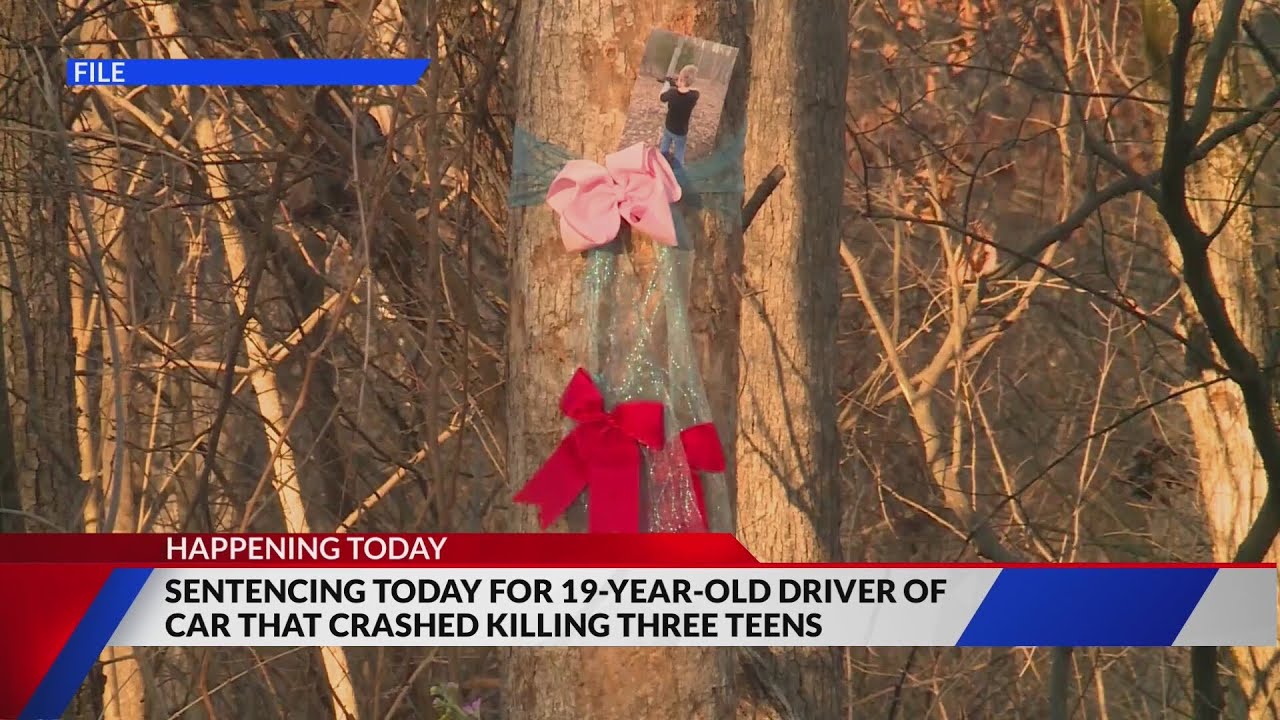 Driver to be sentenced in DUI crash that killed 3 teenagers - YouTube