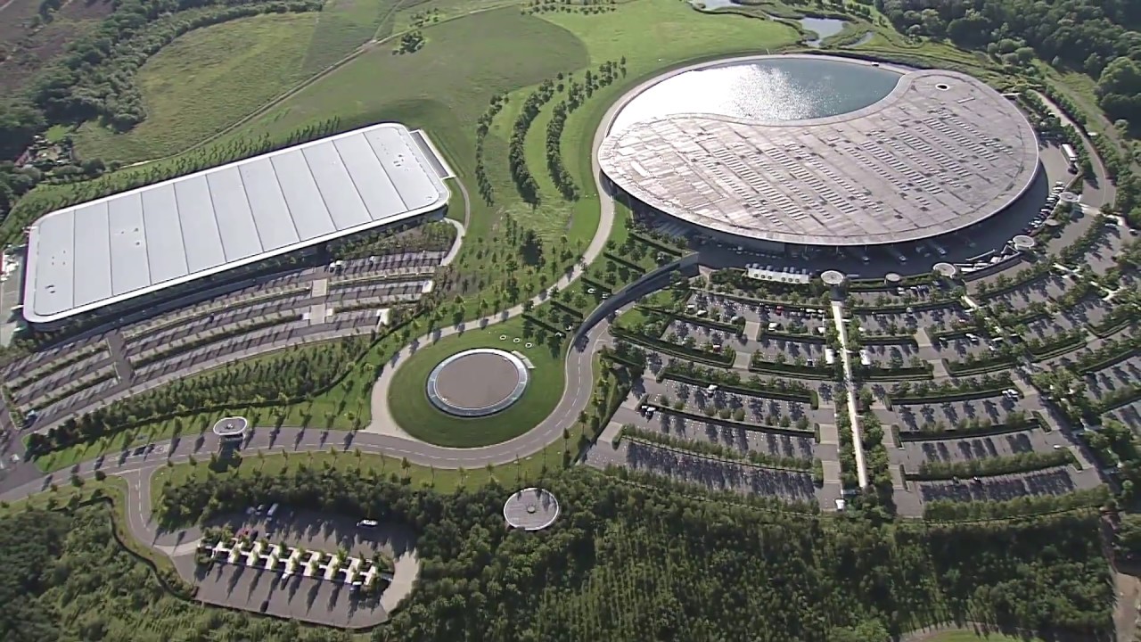 McLaren Technology Center Arial View Part 1