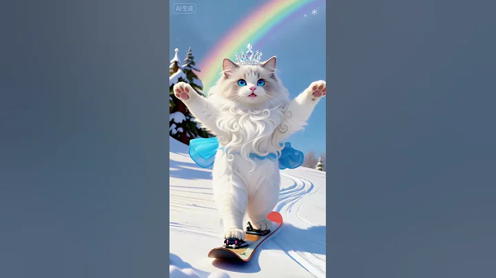 Video 11144761: dance cat cutecat, cute cat dance, cat snow cute, kitty