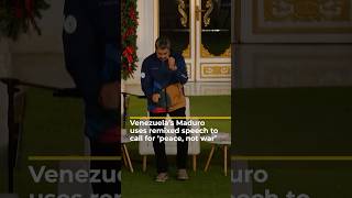 Venezuelas Maduro Uses Remixed Speech To Call For Peace, Not War Aj