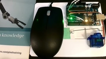 Arduino Servo Motor Mouse Jiggler (short)