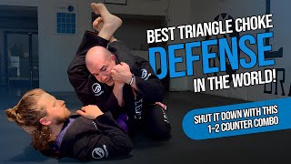 Best Triangle Choke Defense in the World 🌍 | Shut It Down with This 1–2 Counter Combo