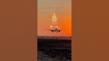 {إن كانت إلا صيحة واحدة } القارئ يسلم بن وبر الحضرمي