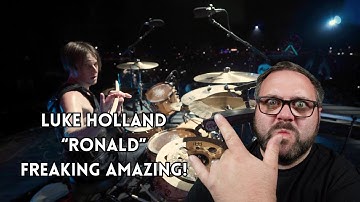 Drummer Reacts To Ronald: Live Drum Playthrough With Falling In Reverse - Luke Holland