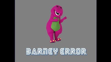Barney Error Sega CD Edition (17+ ONLY)