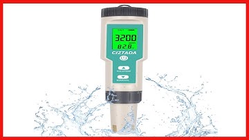 Digital Salinity Tester for Salt Water   Aquarium Salinity Meter with ATC, IP67 Waterproof