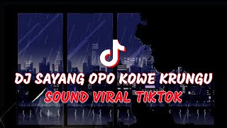 DJ SAYANG BREAKBEAT SOUND TIKTOK VIRAL  BY : ANGGA FVNKY