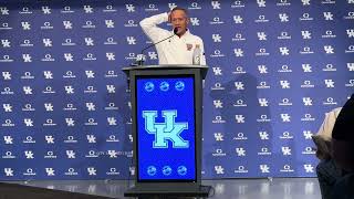 Texas Tech HC Grant McCasland Post Kentucky Press Conference.