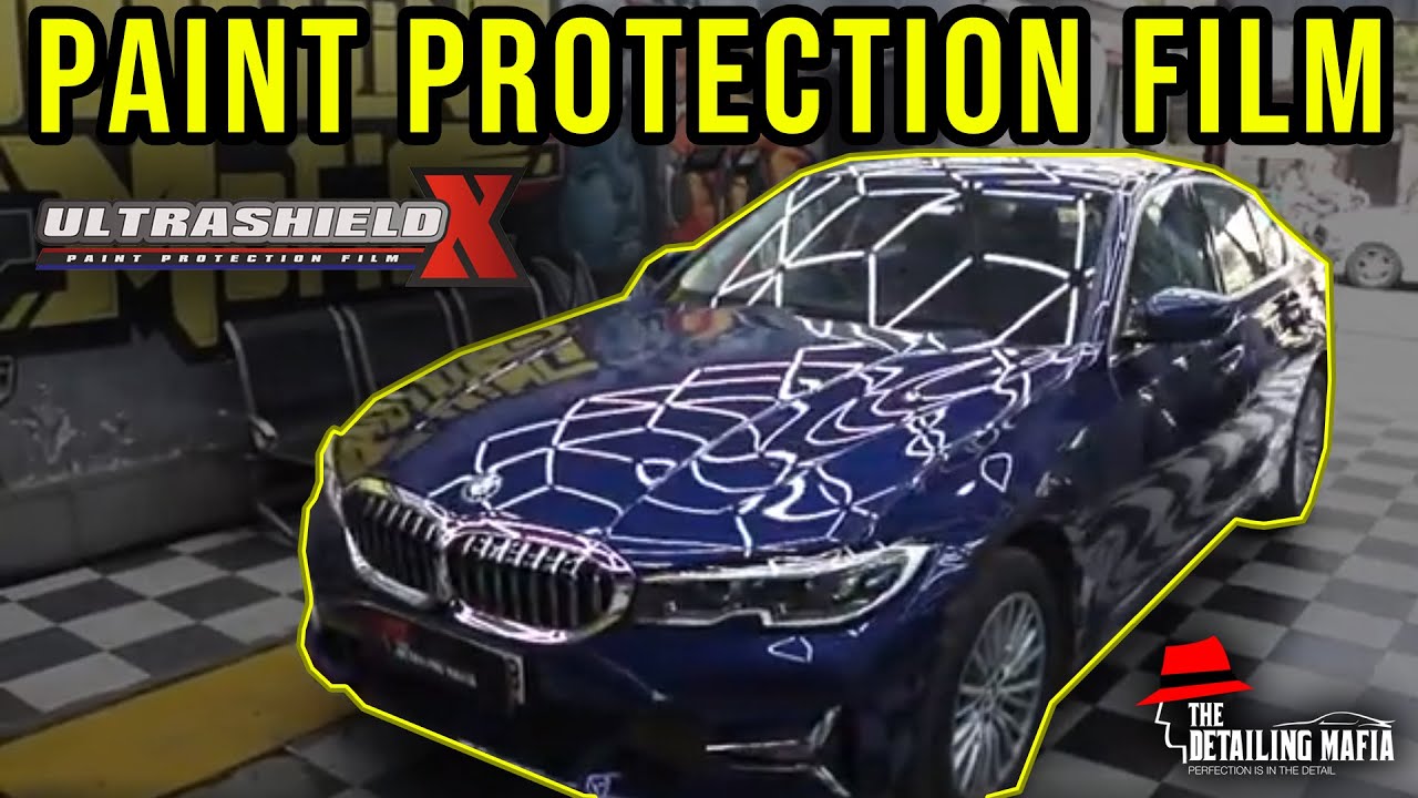 Paint Protection Film Windshield Installation on BMW Self Healing