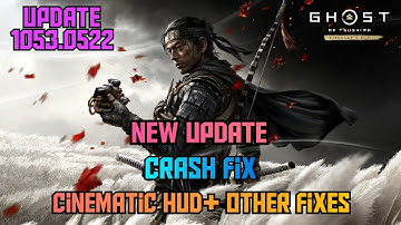 Ghost Of Tsushima Fsr 3 Issue And Crash fix Is Here