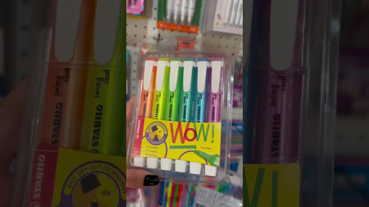 Marca Texto Stabilo Swing Cool! Com tecnologia antisecagem! 