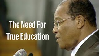 The Need For True Education - Min. Farrakhan - Executive House Hotel - Chicago (Audio Only) 1/25/93