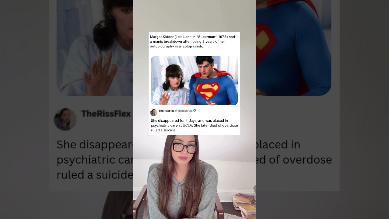 Margot Kidder from Superman had a massive unexpected mishap...