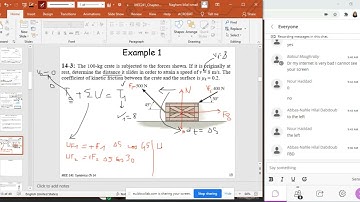 Week 9: solved problem on work and energy principle in case of rectilinear motion