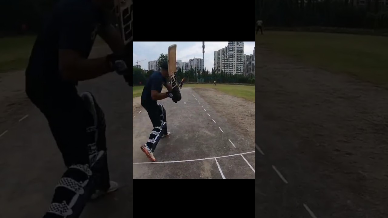 Strength or Timing?🤔🏏 #cricket #youtubeshorts #viral #short #shorts