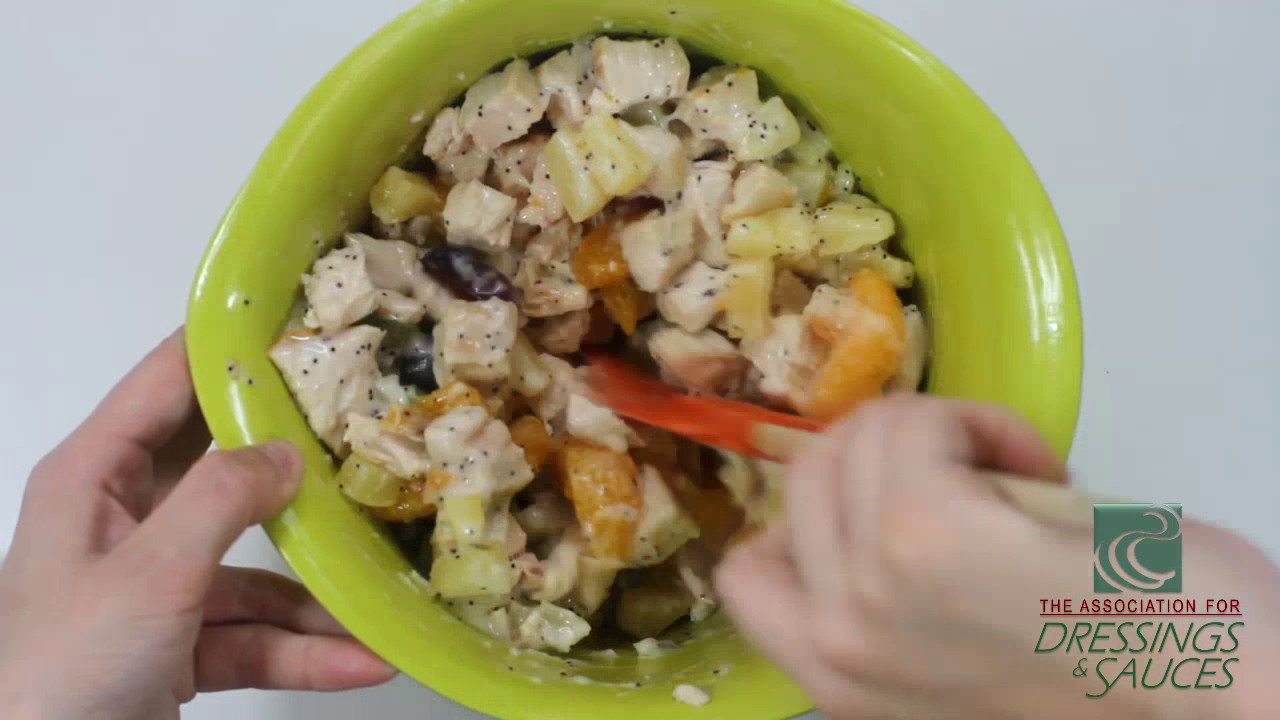 Hawaiian Chicken Salad Youtube