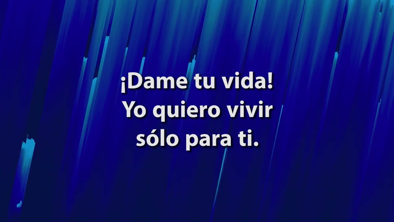 Dame tu vida PISTA Tono mujer Tono bajo Mi Mayor Juan Carlos Alvarado   Canciones cristianas letra