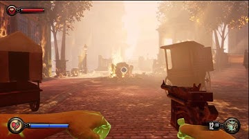 Bioshock Infinite - Raffle Square: Revive, Fireman Intro & Combat, Devil