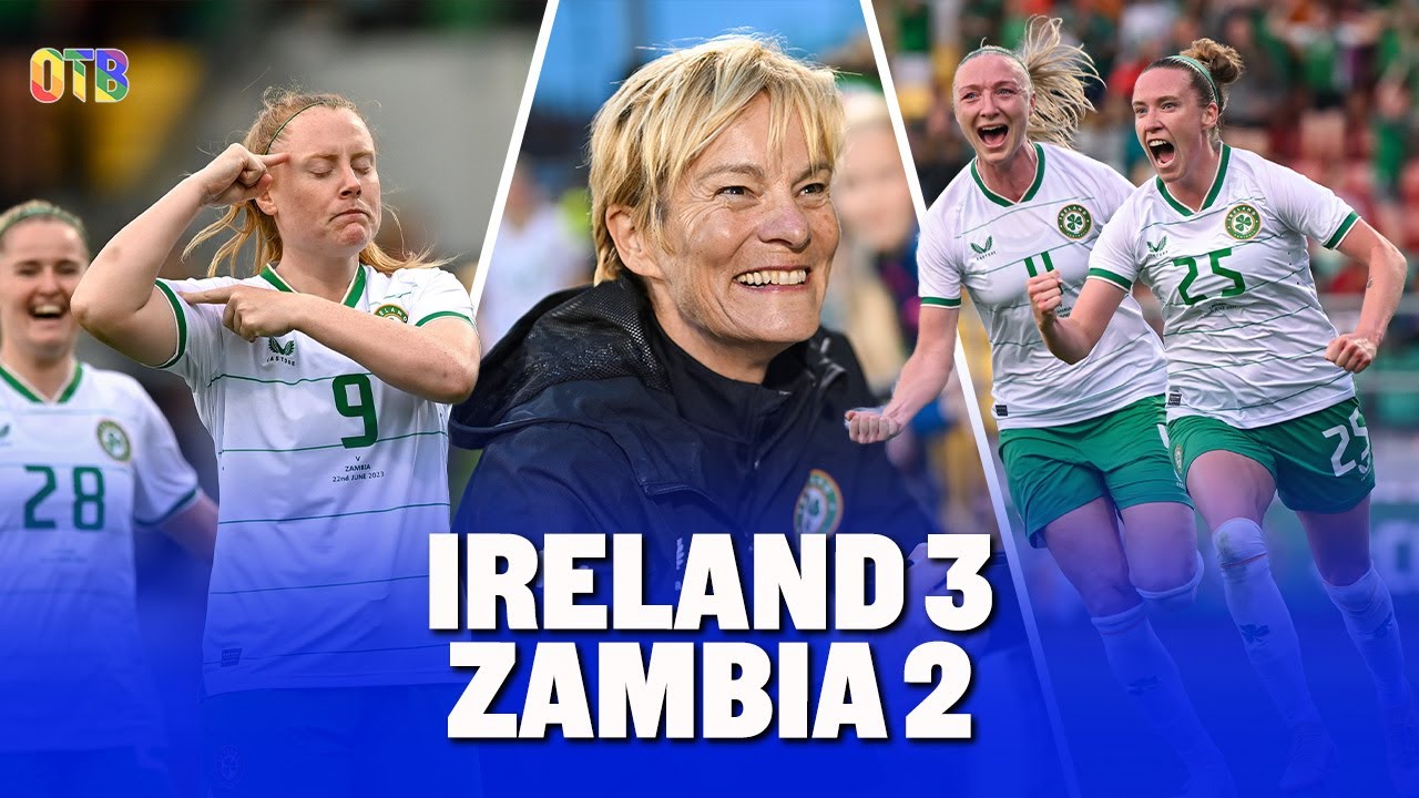 Barrett brace wins it in Tallaght | Ireland off to winning start in World Cup prep | PAUW & BARRETT