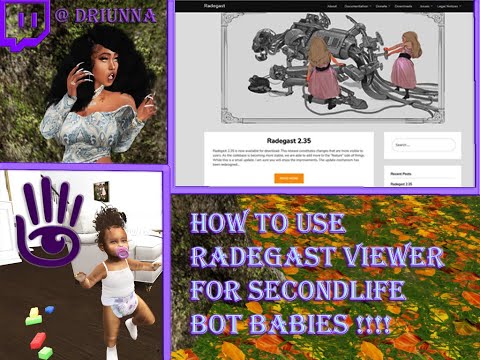 SECONDLIFE RADEGAST VIEWER TUTORIAL !!!