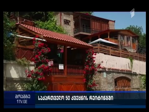 საქართველო National Geographic Traveler-ის რეიტინგებში