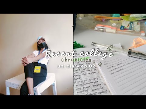 Uni diary: recent college chronicles