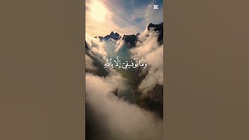 {سوره هود إيه 88} [اسم القارئ علي جابر] #قرآن