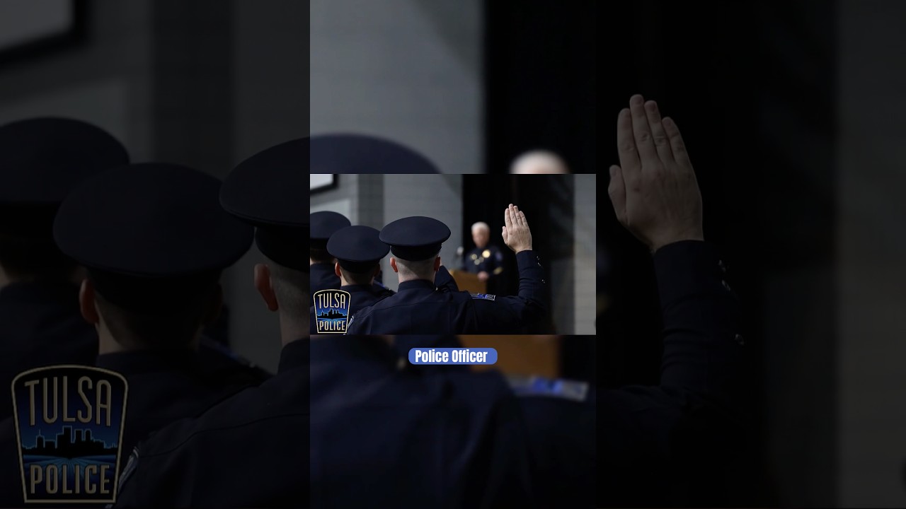 Tulsa Police Academy Class 131 Graduates, Becoming Officers