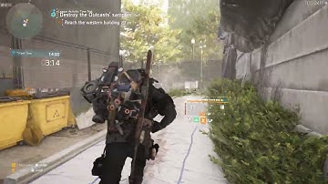 The Division 2 - DCD Headquarters - 8:19 Hard Time Trial (Solo)