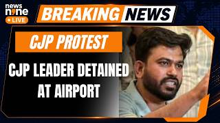 Abhijeet Dipke To Delhi Police Inside Flight: “Arrest Me, Then!” | CJP Protest